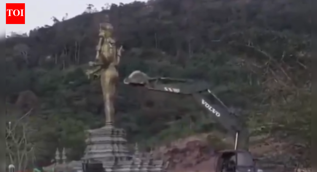 Cambodia-Thailand clash: Lord Vishnu statue demolished - watch