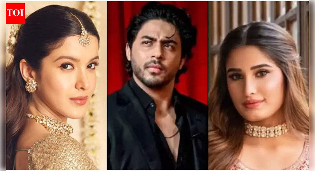 2025's headline-grabbing star kids:Aryan Khan, Rasha Thadani, Shanaya Kapoor and more