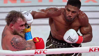"He hits hard....surprised my jaw!" - Jaw-broken Jake Paul reflects on Anthony Joshua fight with Logan Paul after devastating knockout exit