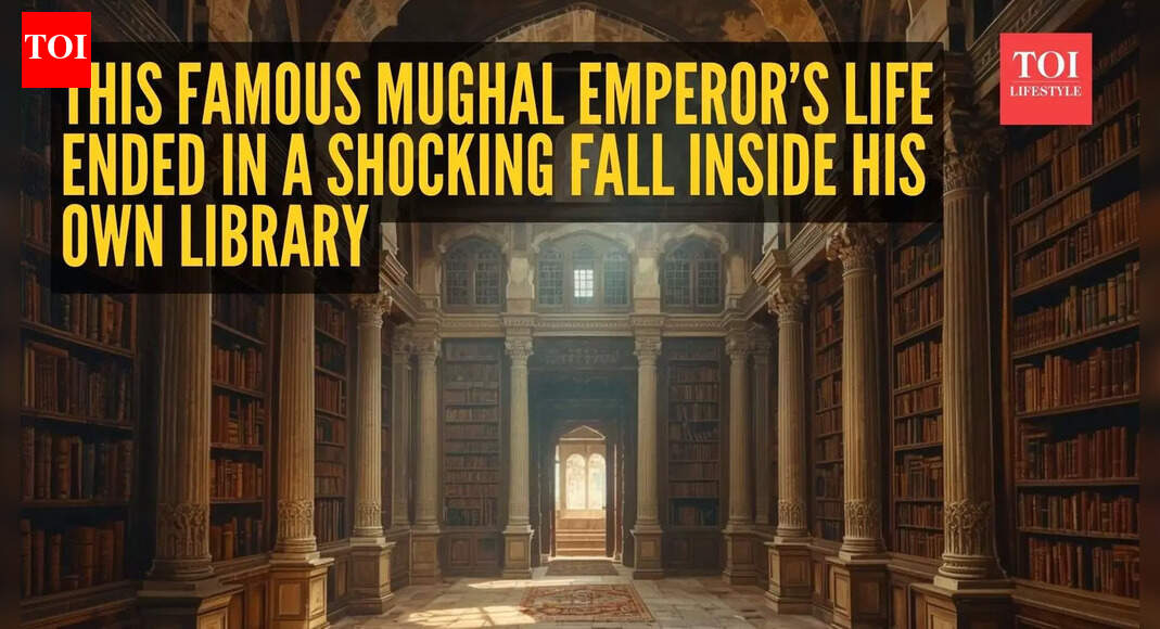 This famous Mughal emperor’s life ended in a shocking fall inside his own library