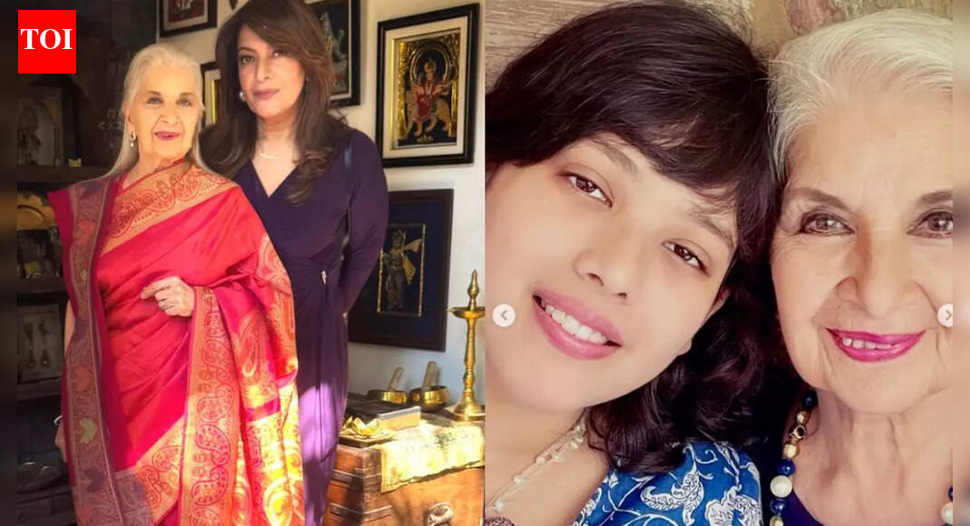 Divya Seth Shah celebrates mother Sushma Seth’s 90th birthday with an emotional message