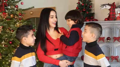 Celina Jaitly pens emotional note as she celebrates first Christmas without her children after filing domestic violence case against husband Peter Haag