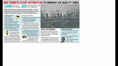 Bombay high court slams BMC for ‘doing nothing’ to curb air pollution in Mumbai, orders daily surprise visits at construction sites and RMC plants