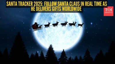 Santa tracker 2025: Follow Santa Claus in real-time as he delivers Christmas gifts around the world