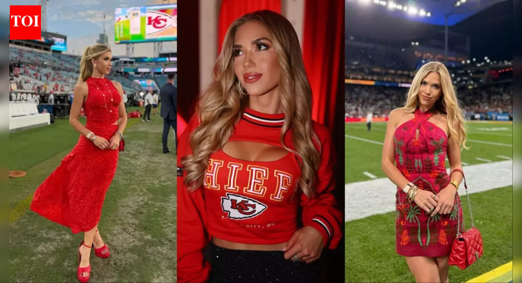 5 unforgettable game day moments Kansas City Chiefs heiress Gracie Hunt stole the spotlight in stunning red outfits