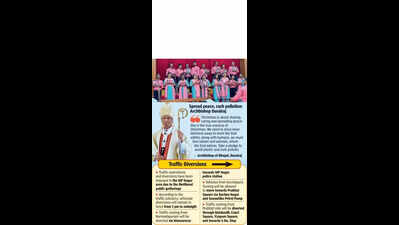 Yuletide spirit soars: Bhopal blossoms in Christmas cheer