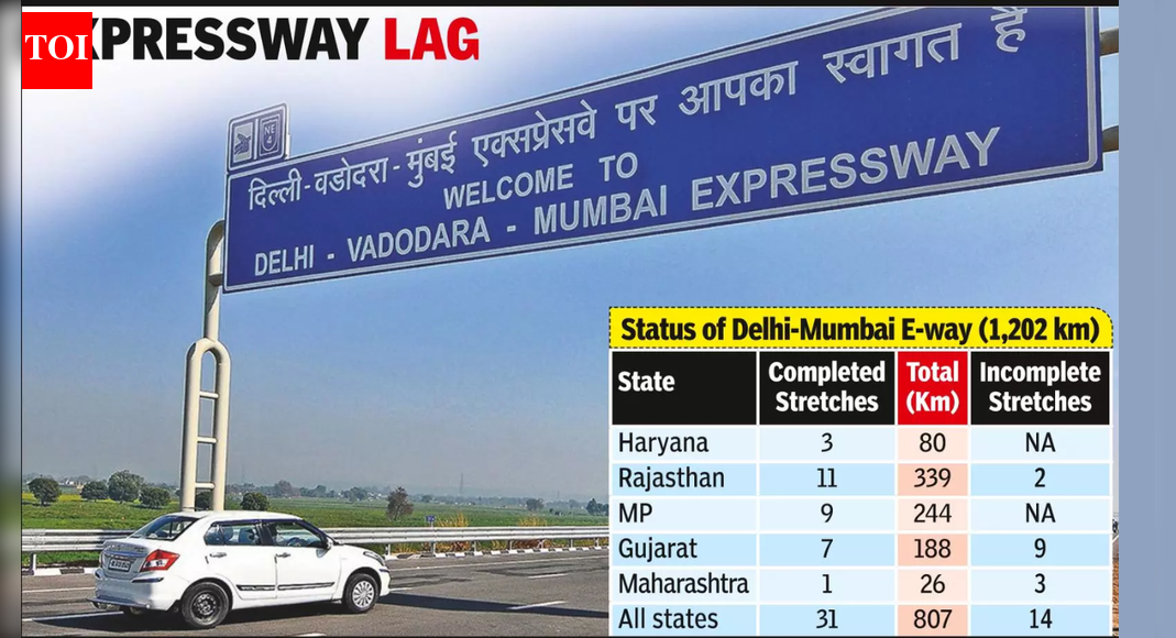 Pune company's Delhi-Mumbai express-way contract may be axed over delays