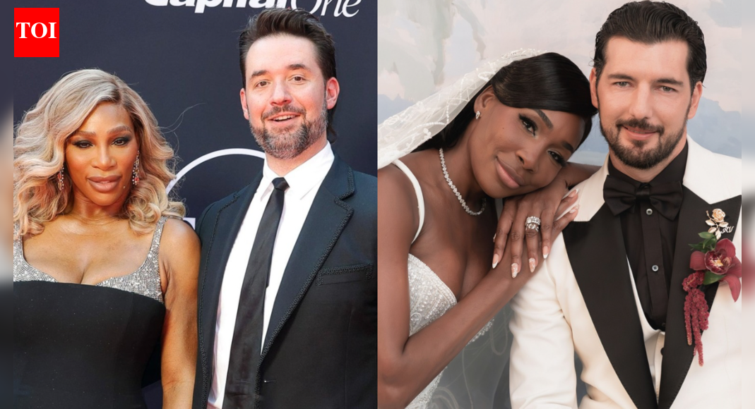 Serena Williams and Alexis Ohanian vs Venus Williams and Andrea Preti combined net worth in 2025: Tennis earnings, business income and sisters lifestyle compared