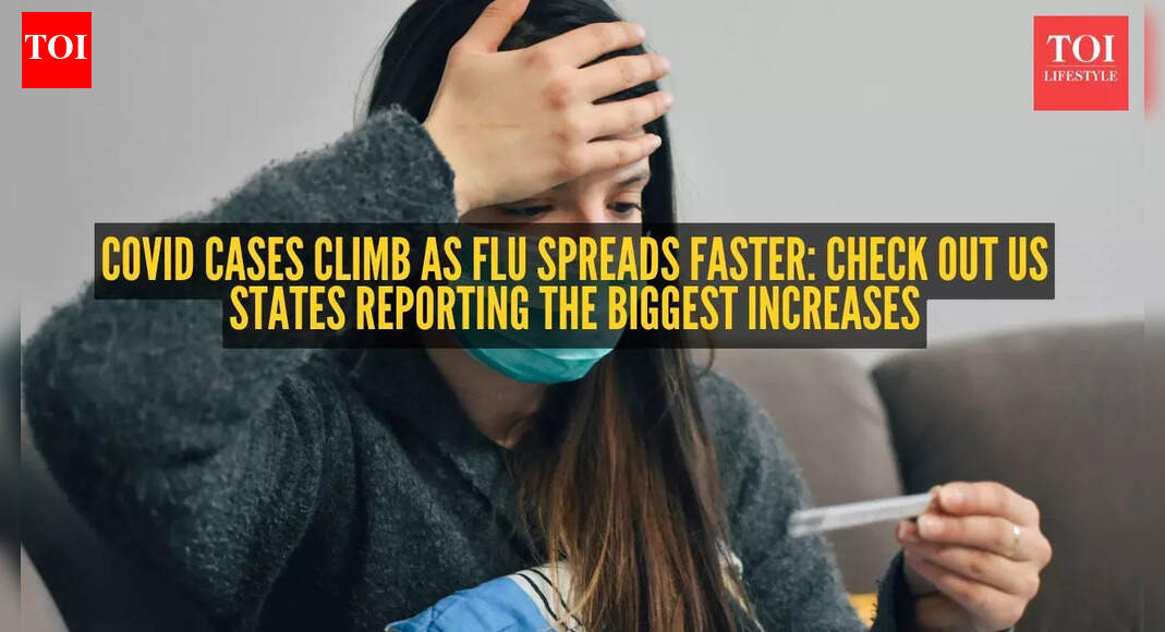 COVID cases climb as flu surges: Check out US States reporting the biggest increases