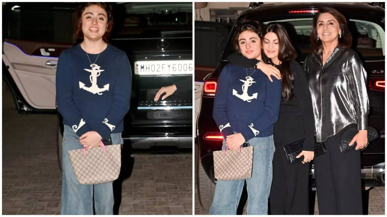 Ranbir Kapoor's niece Samara Sahni steals the spotlight with her shy  paparazzi moment alongside Riddhima Kapoor Sahni and Neetu Kapoor | Hindi  Movie News - The Times of India