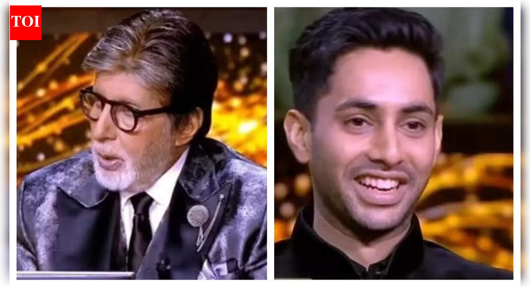 Kaun Banega Crorepati 17: Amitabh Bachchan puts grandson Agastya Nanda on the spot over who he likes more — nana or nani