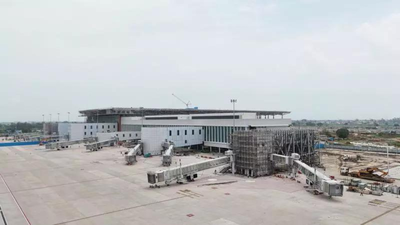  What's delaying Noida airport inauguration?