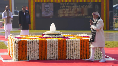 Atal Bihari Vajpayee’s birth anniversary: President, PM Modi pays homage at 'Sadaiv Atal' memorial; other leaders join tributes