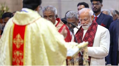   How PM Modi celebrated Christmas — see pics, watch video
