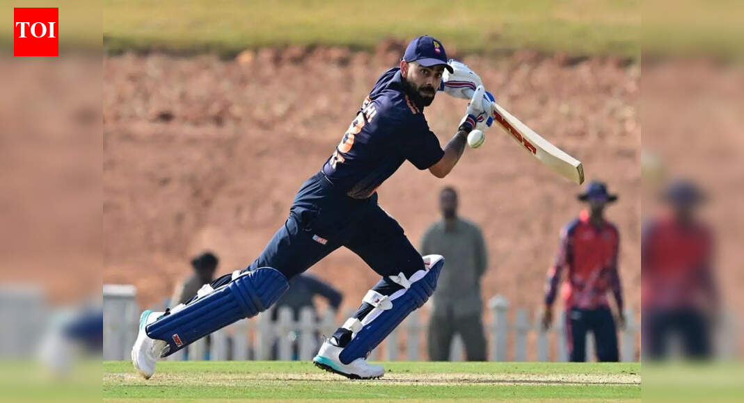 Vijay Hazare Trophy: Virat Kohli of old shines in echoing silence