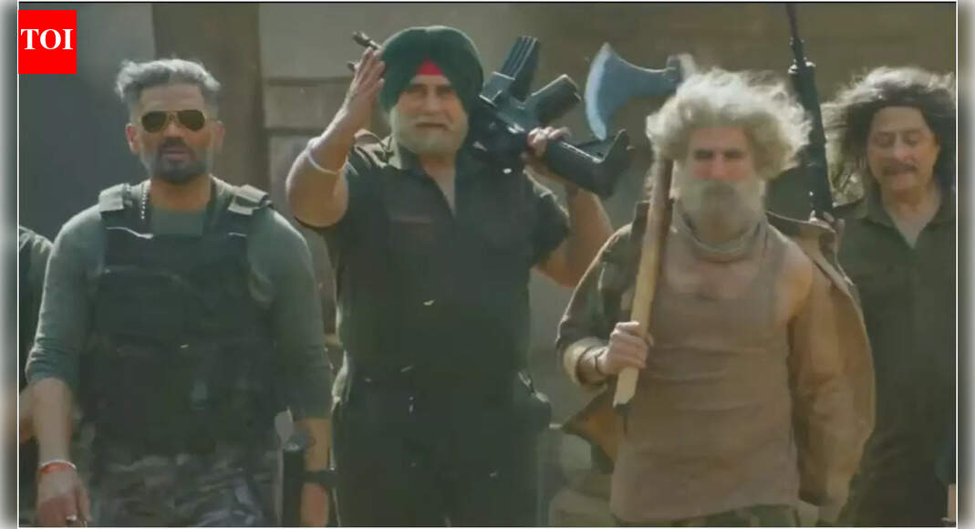 Akshay Kumar drops a 31-second glimpse of 'Welcome To The Jungle' on the occasion of Christmas; announces film wrap