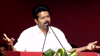 In veiled swipe, Vijay says DMK rattled by TVK''s rallies, claims party allowed lotus to bloom in TN