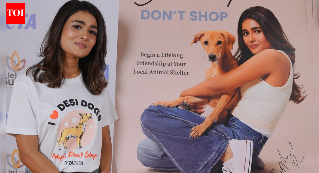 Shalini Pandey loves desi dogs: joins PETA India campaign; says adopt, don’t shop