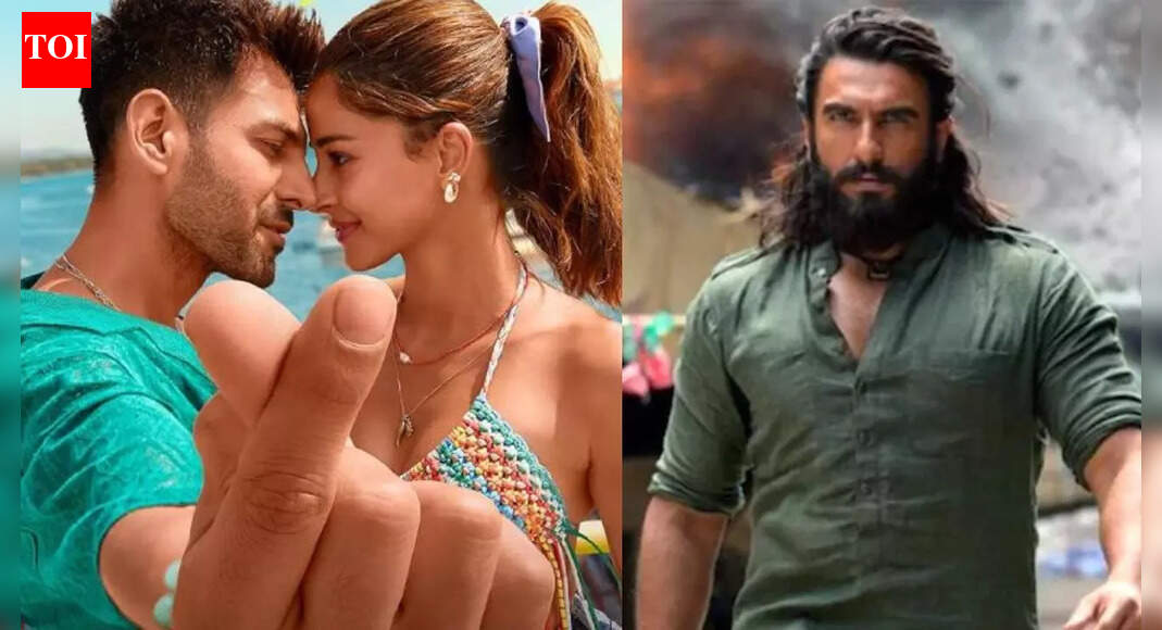'Dhurandhar' box office collection day 21 Vs 'Tu Meri Main Tera...' day 1 (LIVE): The Ranveer Singh starrer sees growth due to Christmas holiday, dominates over Kartik Aaryan's romcom expected to open at Rs 5 crore