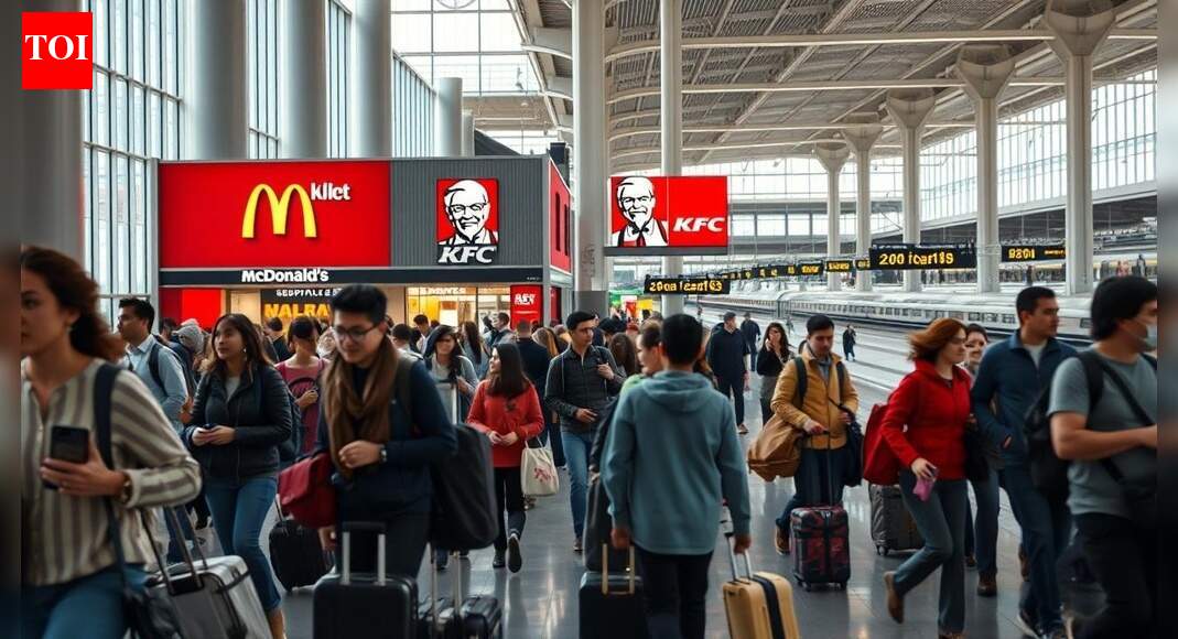 Fast food at train stations? Haldiram, WoW Momos & more plan setup at platforms