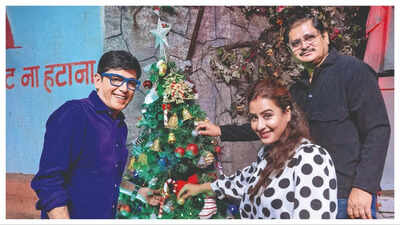 Christmas cheer on the sets of Bhabiji Ghar Par Hai 2.0