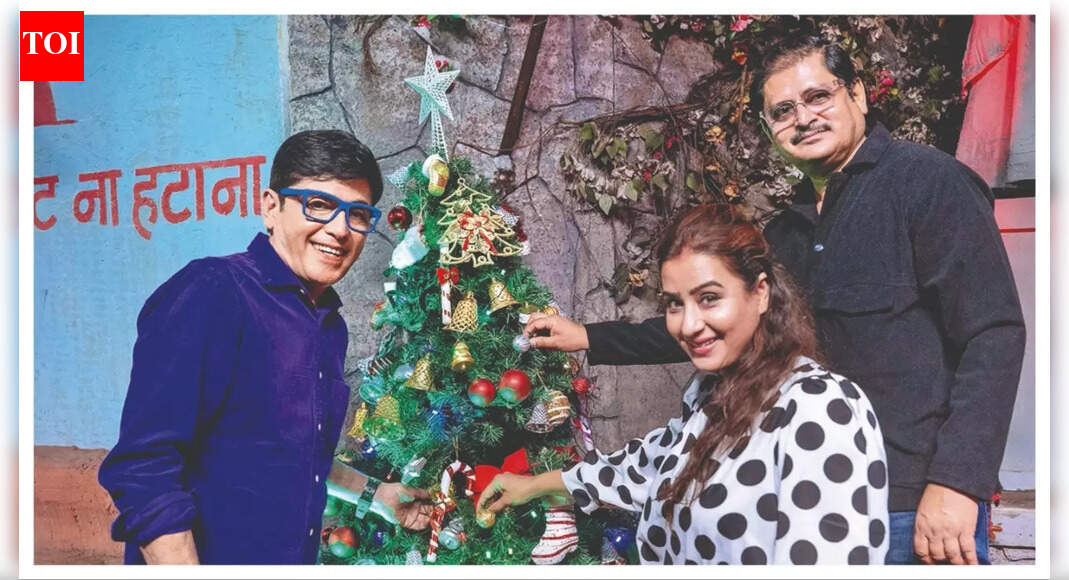 Christmas cheer on the sets of Bhabiji Ghar Par Hai 2.0