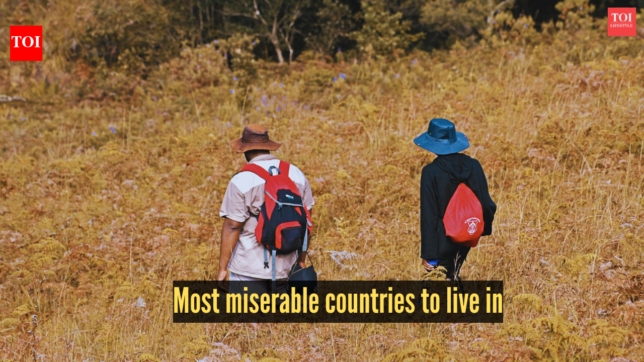 Top 10 most miserable countries to live in | The Times of India