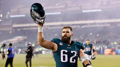 ‘It’s becoming harder’: Jason Kelce admits fame is now disrupting family life with Kylie and their four kids