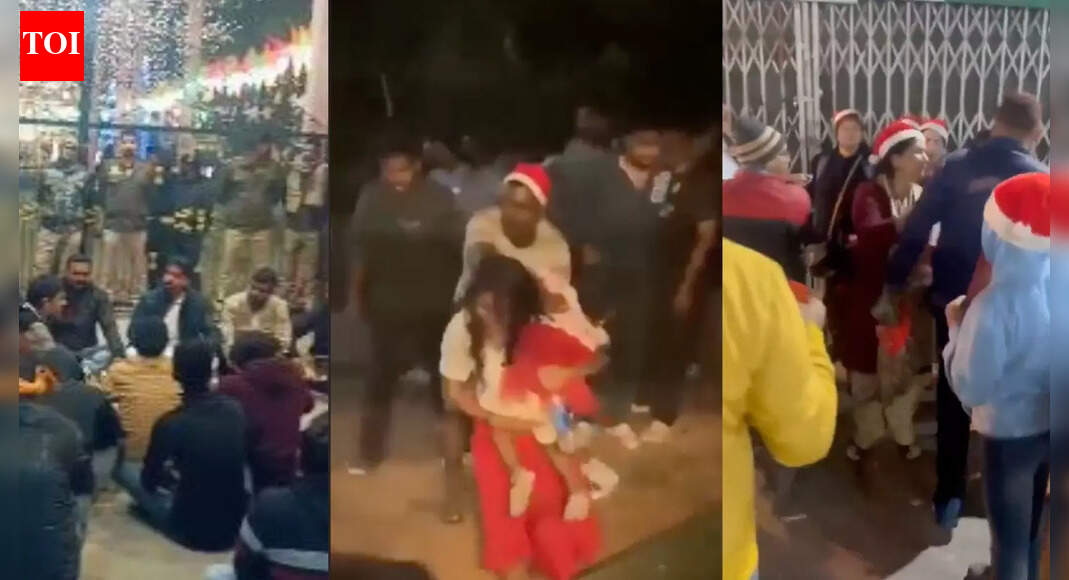 ‘Hurt Hindu Sentiments’: Bajrang Dal Protests Outside Bareilly Church, Video Viral