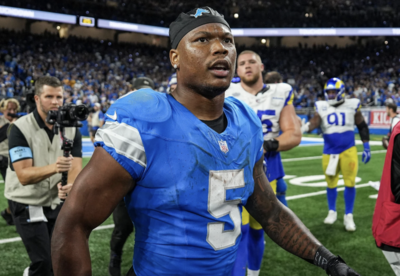 David Montgomery injury update: Is Lions RB playing today vs. Vikings?