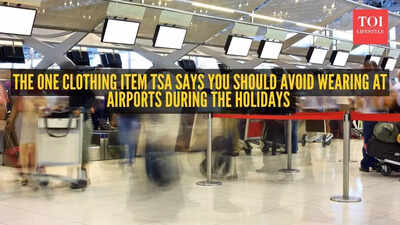 The one piece of clothing TSA says to avoid wearing at airports during holiday travel