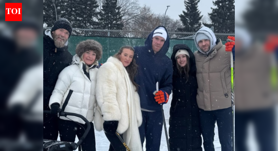 NHL holiday moment: Connor McDavid, Leon Draisaitl, and Mattias Ekholm enjoy Christmas Eve ODR skate