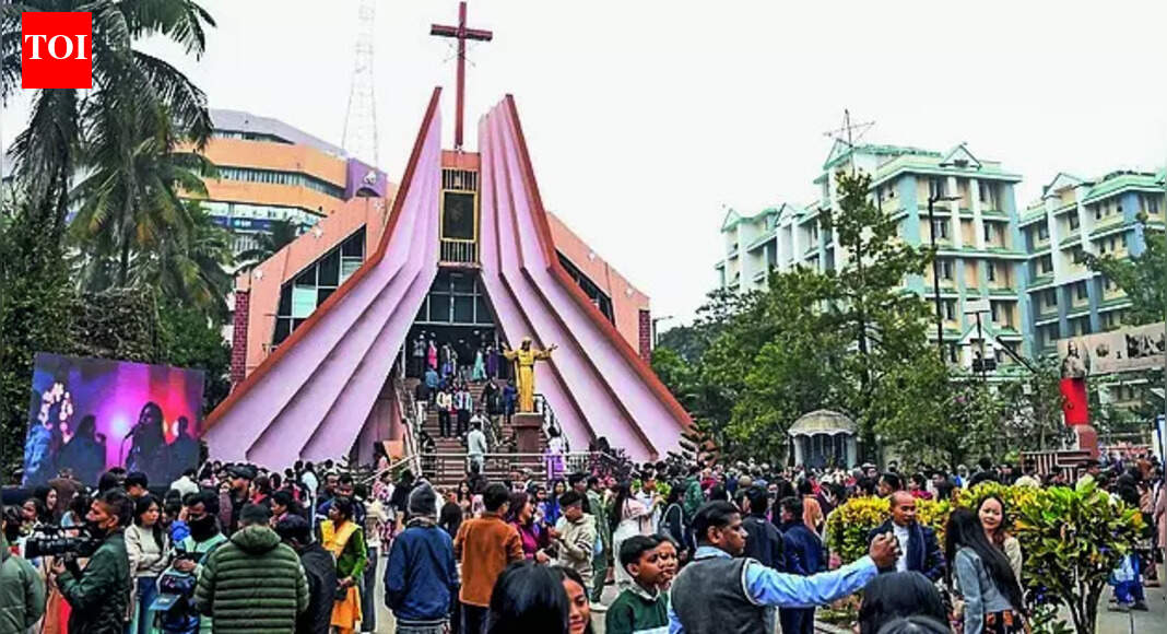 Four held in Nalbari for vandalising Xmas banners at St Mary’s School