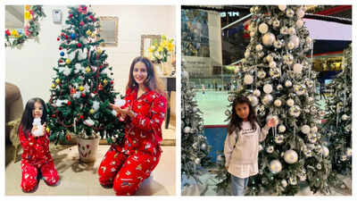 Bade Acche Lagte Hain fame Chahatt Khanna celebrates Christmas with her daughters; says 'Being with my daughters makes every festival special'