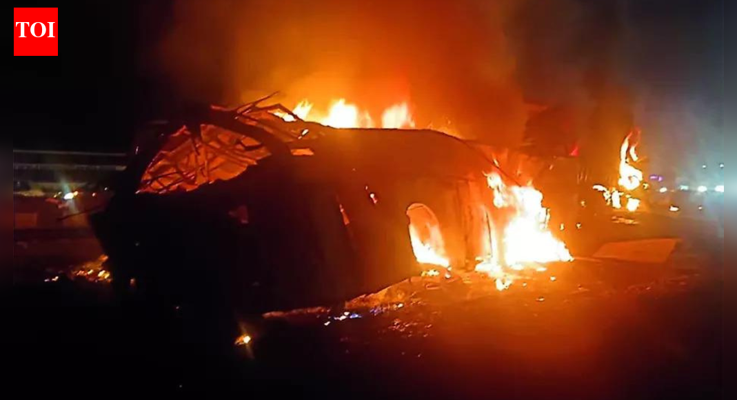 Karnataka bus tragedy: 5-year-old girl among 6 dead in fire; 28 injured