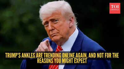 'President McCankles': Trump’s ankles are trending online again, and not for the reasons you might expect