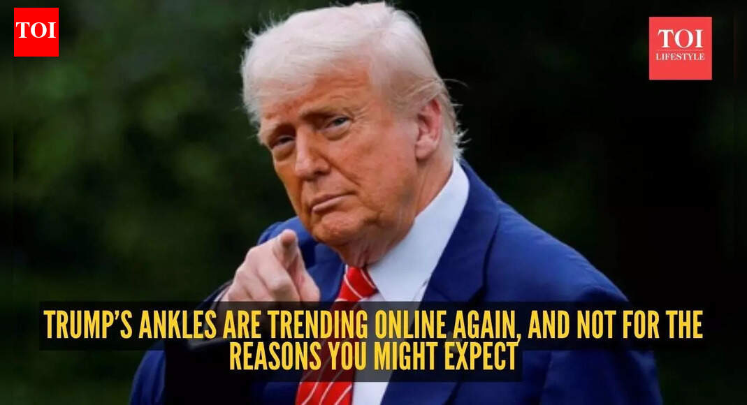 'President McCankles': Trump’s ankles are trending online again, and not for the reasons you might expect