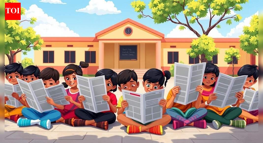 Newspaper reading now a must for students in UP government schools