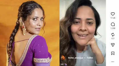 Anasuya Bharadwaj shuts down ‘aunty’ trolls after speaking against Sivaji: ‘I’m 40, he must be 54’