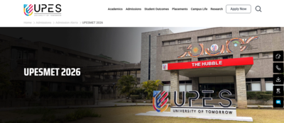 UPESMET 2026 registration begins for MBA admissions: Check eligibility, direct link to apply here