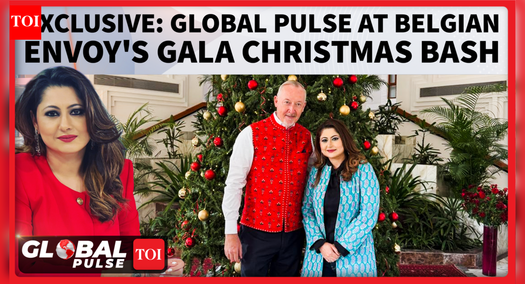 Inside Belgian Envoy's Christmas Bash: Christmas Carols, Gala Lunch &amp; Sweet Memories| Global Pulse