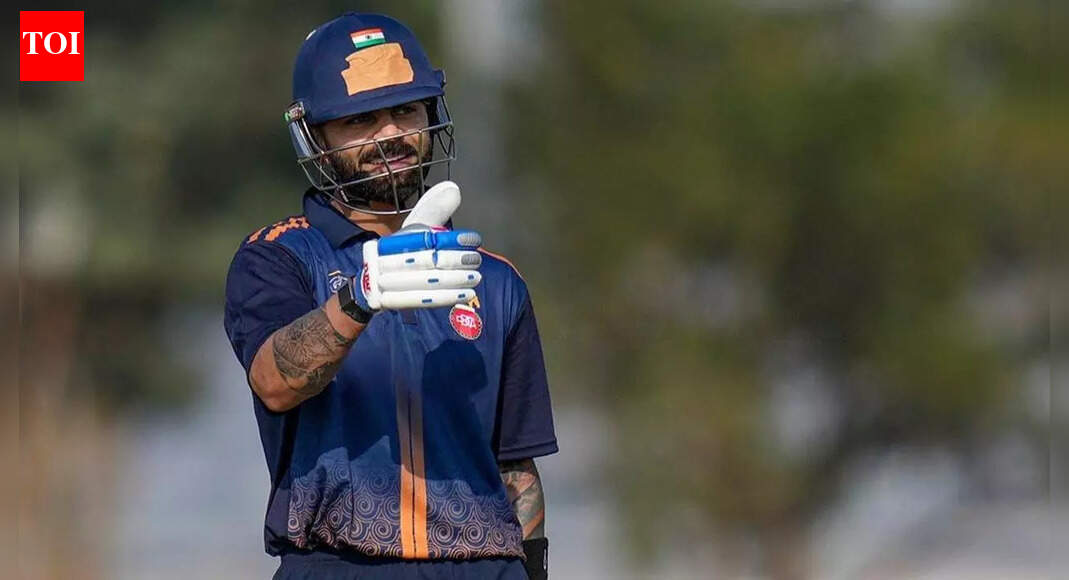 VHT Live: All eyes on Virat Kohli as Delhi take on Gujarat in Bengaluru