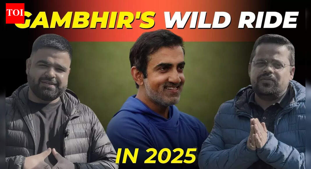 Gautam Gambhir's year as India coach ends like it started - on a chaotic note