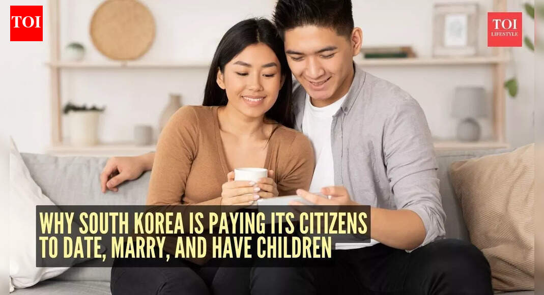 Why South Korea is paying its citizens to date, marry, and have children