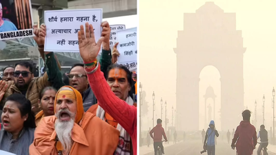 Evening news wrap: India slams attacks on minorities in Bangladesh; Centre defers GST cut on air purifiers & more