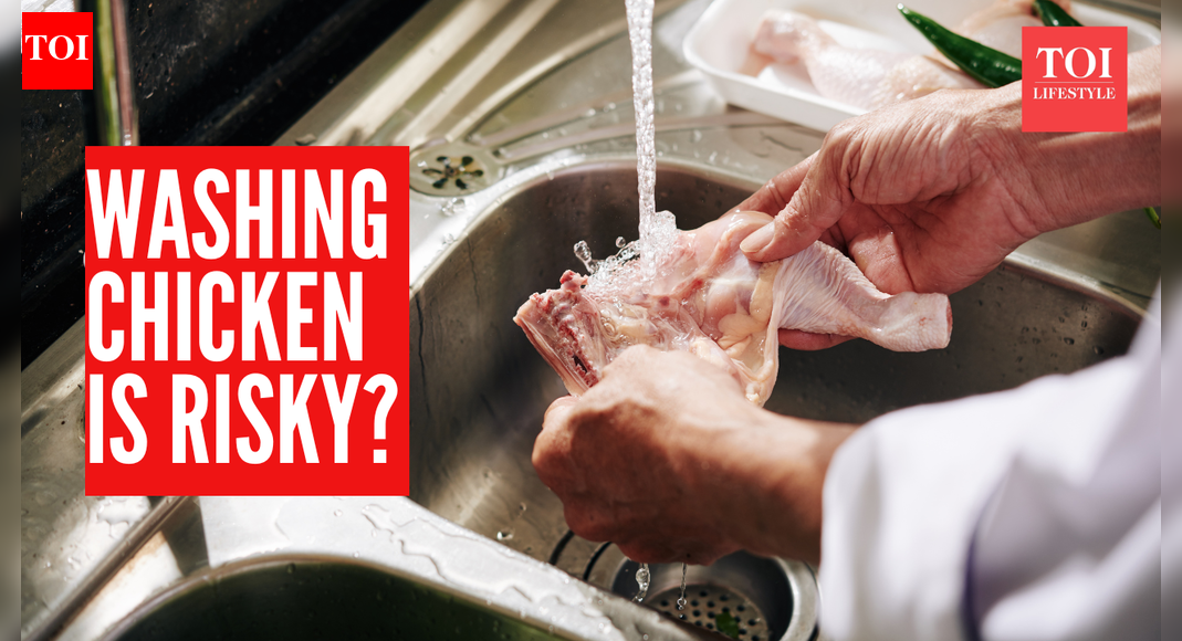 Why washing chicken can increase Salmonella risk, not reduce it
