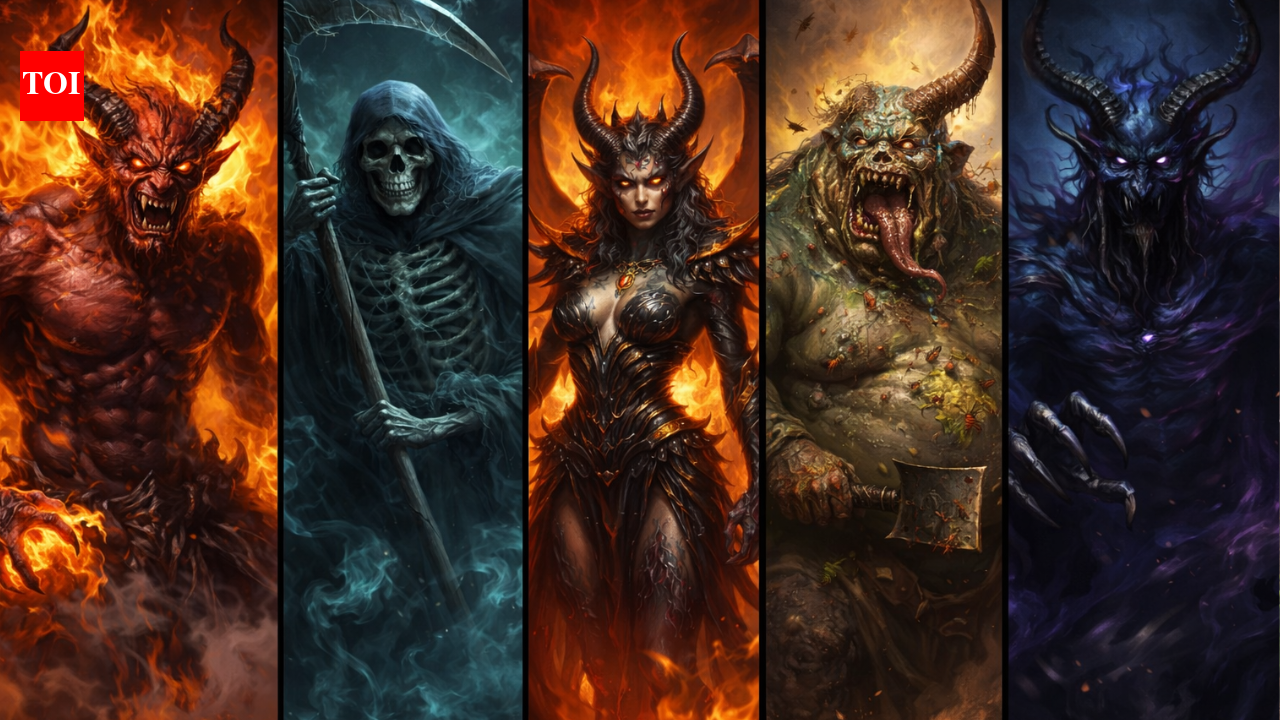 5 types of demons as per mythologyand what do they signify