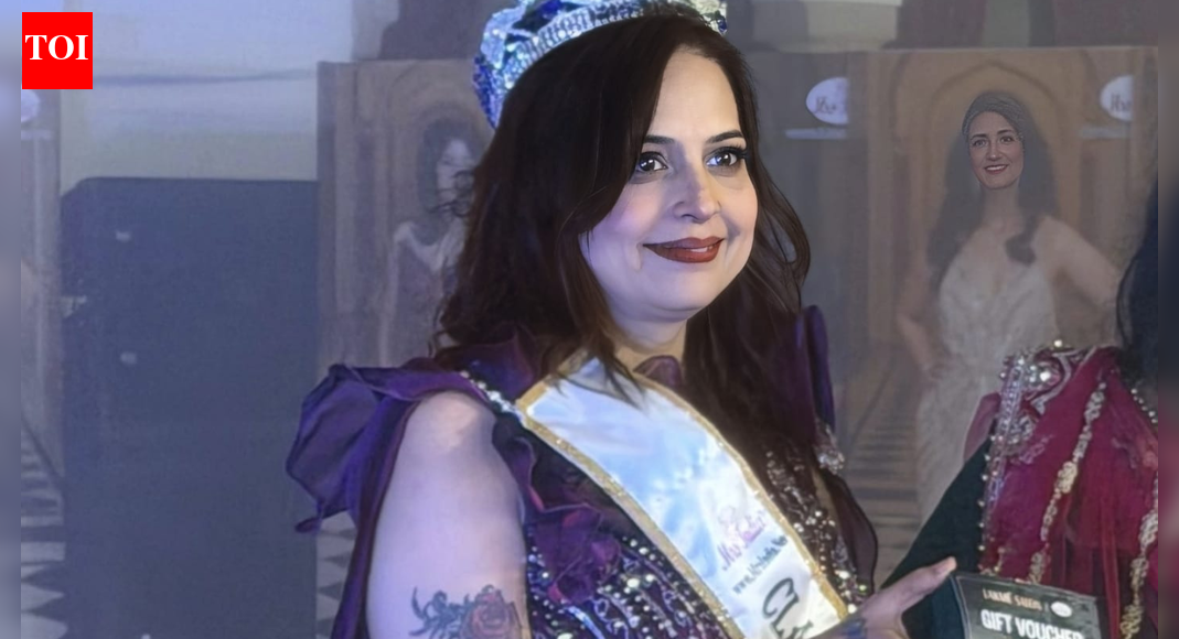 Dean of government dental college-Mumbai is crowned 'Mrs India', advocates for oral cancer awareness