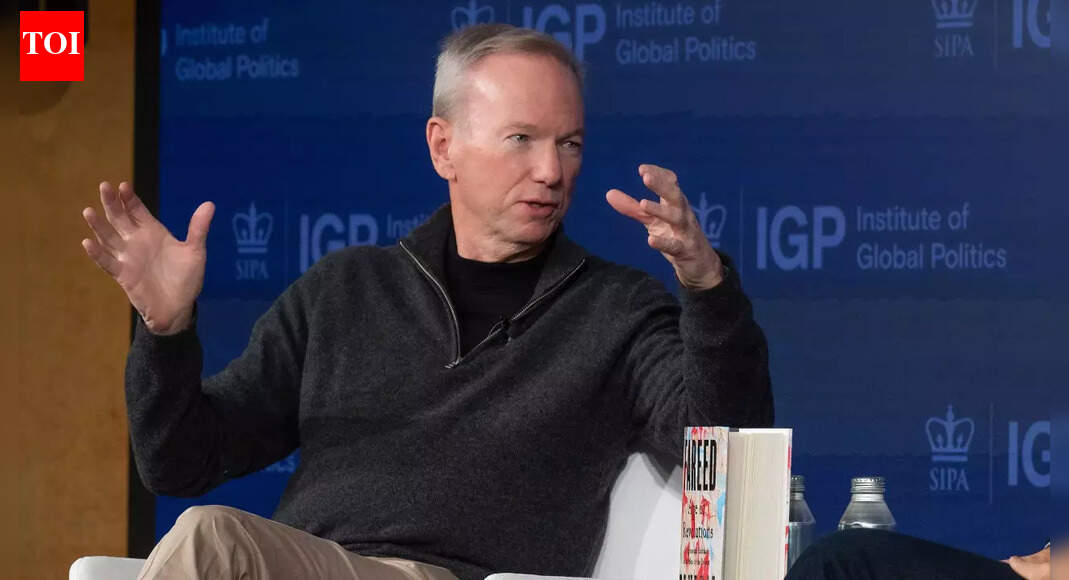 Former Google CEO Eric Schmidt may have agreed with Elon Musk's warning to US government on China