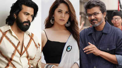 Rashmika Mandanna twins with Vijay Deverakonda during vacation, Anasuya Bharadwaj’s reply to trolls, Thalapathy Vijay arrives in Malaysia: Top 5 South newsmakers of the day